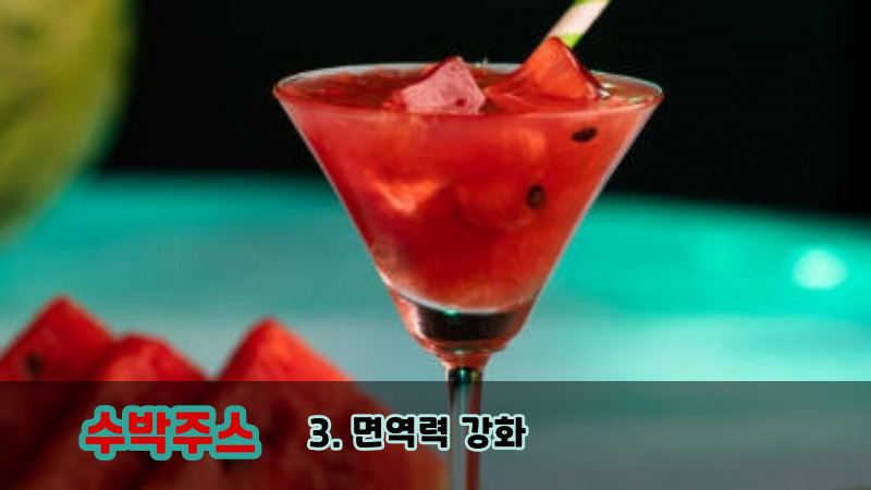 3. 면역력 강화