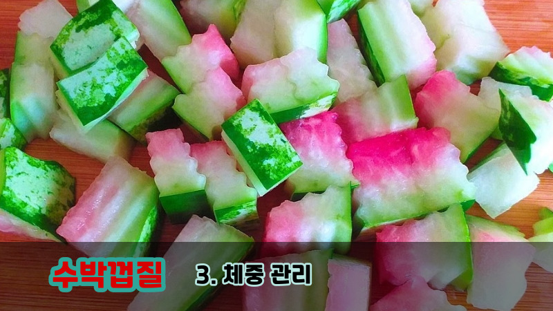 3. 체중 관리