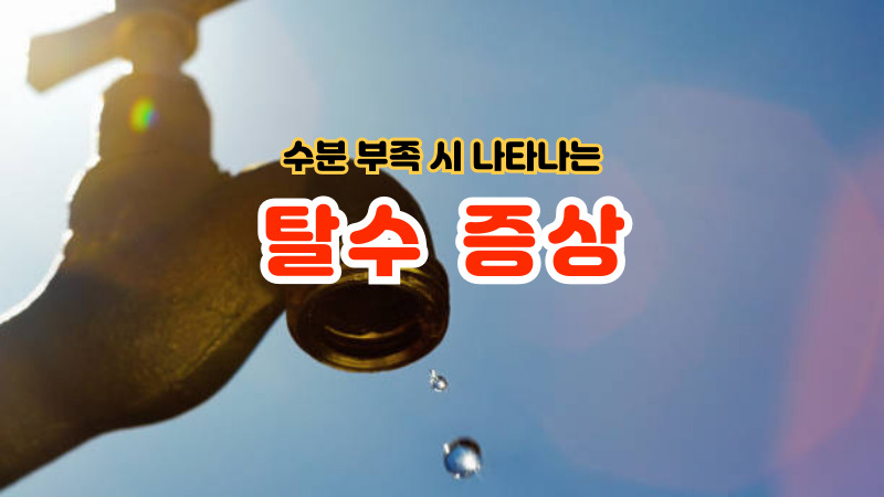 탈수 증상