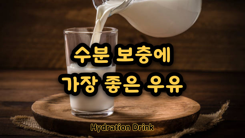 수분 보충에 가장 좋은 우유