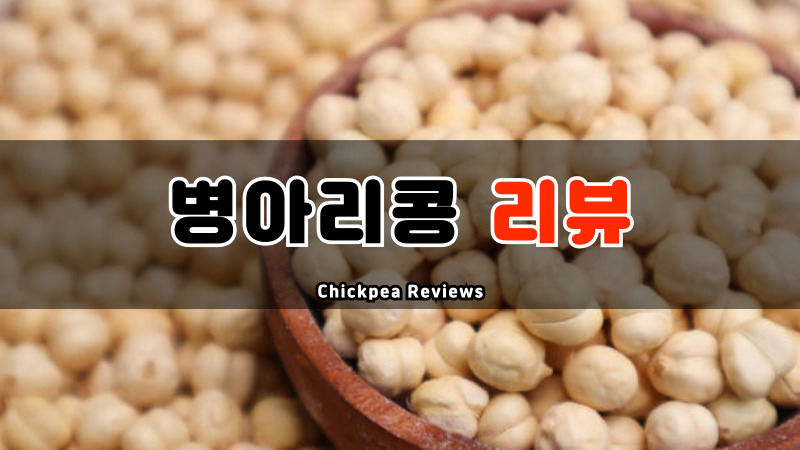 병아리콩 리뷰
