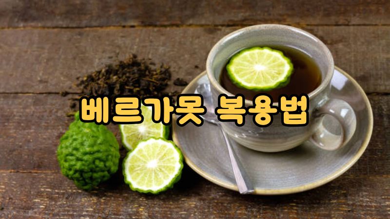 베르가못 복용법