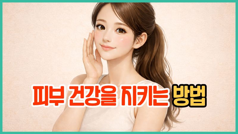 피부 건강을 지키는 방법